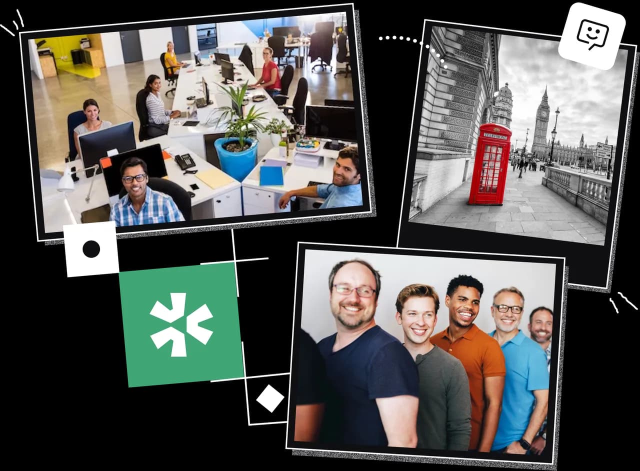 Product reviews collage