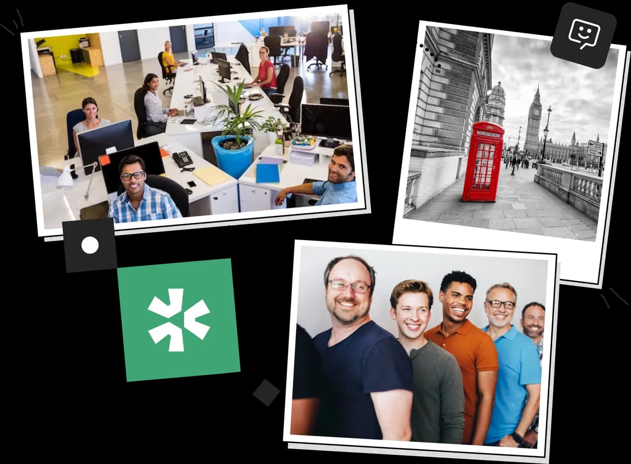 Product reviews collage