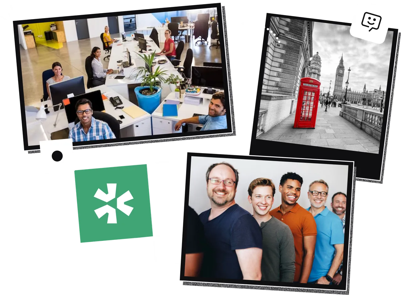 Product reviews collage